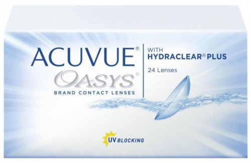 Acuvue oasys with hydraclear plus (24 линзы)